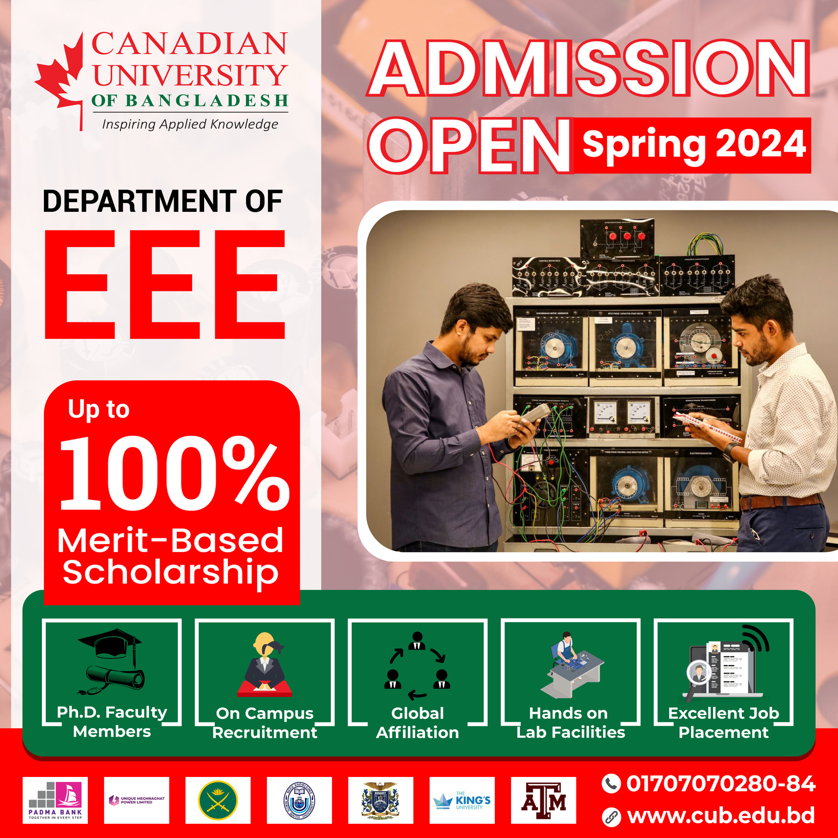 EEE Admission - CUB | Leading Private University