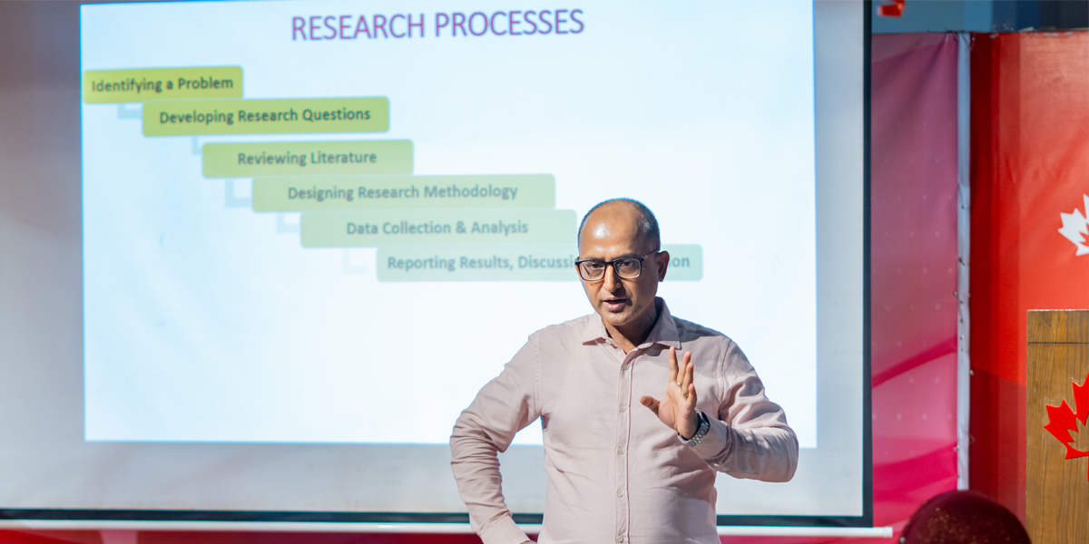 CUB's English Department Hosts Interactive Workshop on Improving Research Literacy
